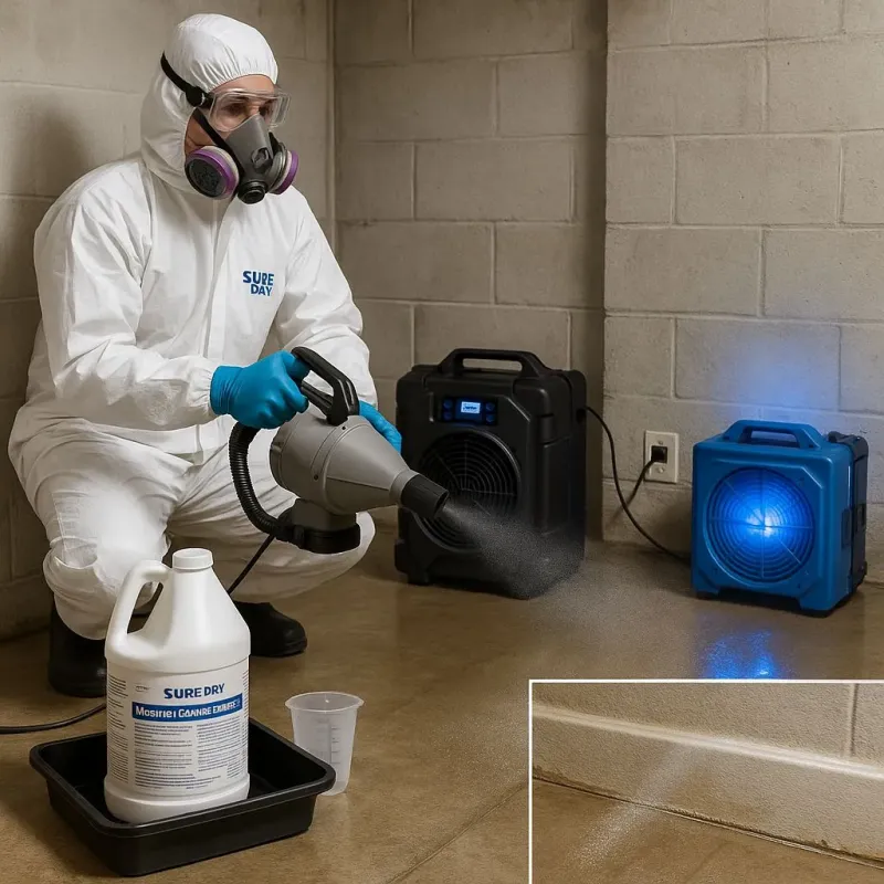Sanitization and Odor Removal process in Middlesex County, VA