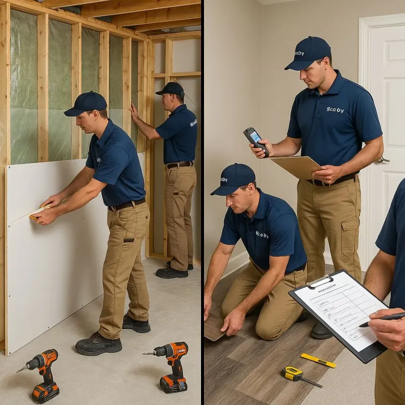 Repairs and Reconstruction process in Middlesex County, VA